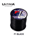 ULTIMA  F1 - Black - 4oz spool - Distance Line