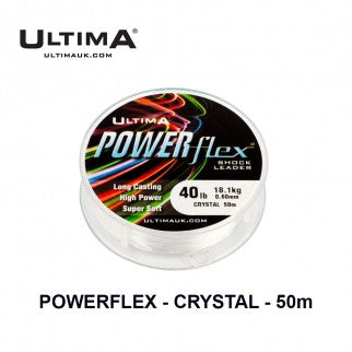 ULTIMA Powerflex Shockleader - Crystal - 50m