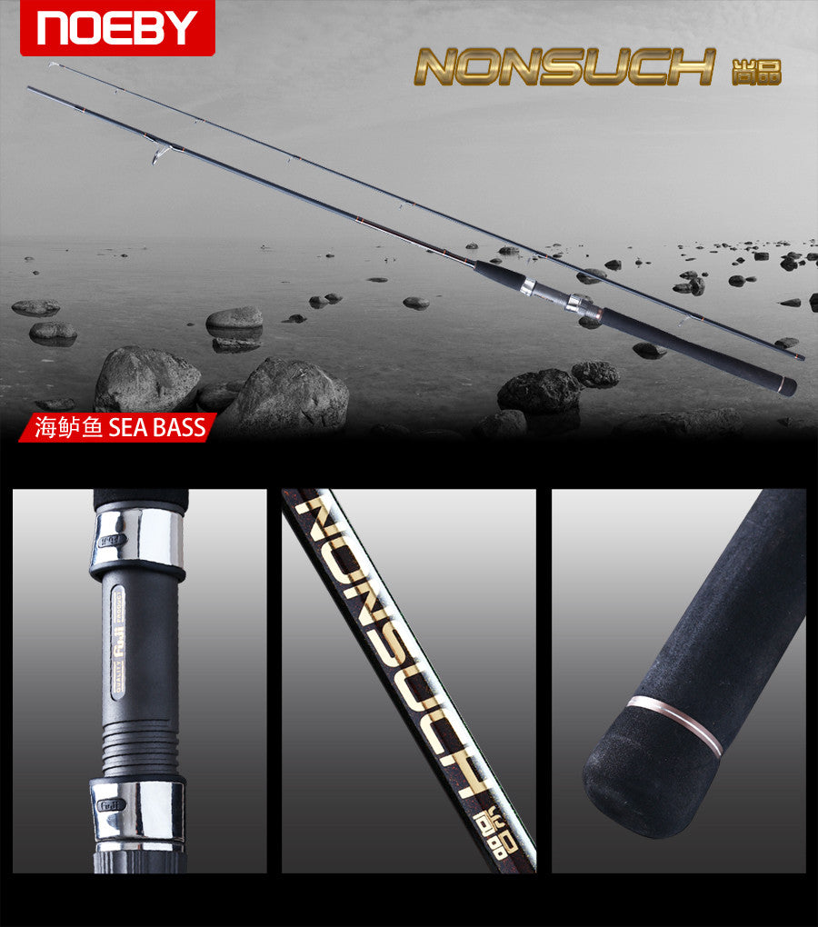 Noeby Nonsuch Sea bass - 10-45g 9ft Lure rod – Fish Tackled Noeby Nonsuch Sea bass - 10-45g 9ft Lure rod – Fish Tackled